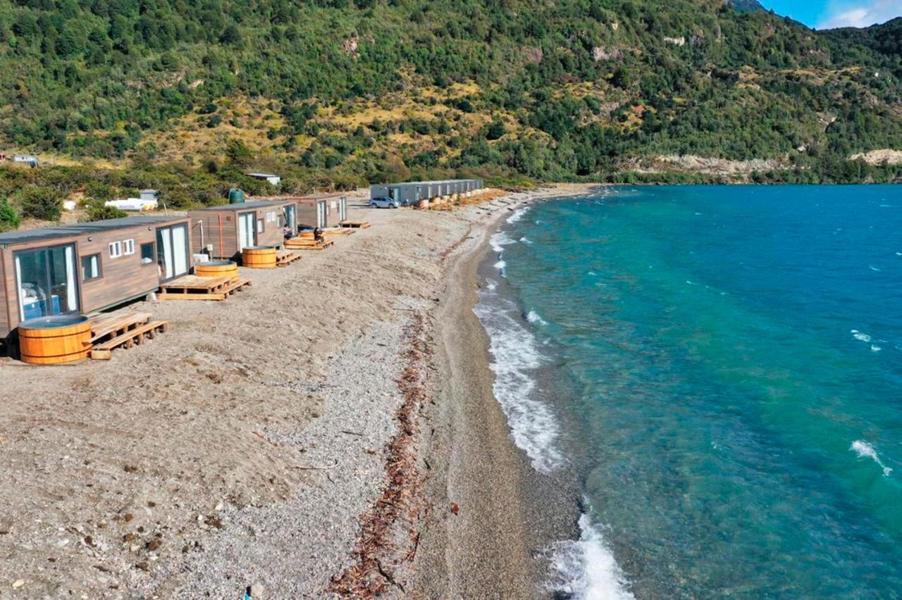 Chelenko Lodge Puerto Tranquilo Exteriör bild