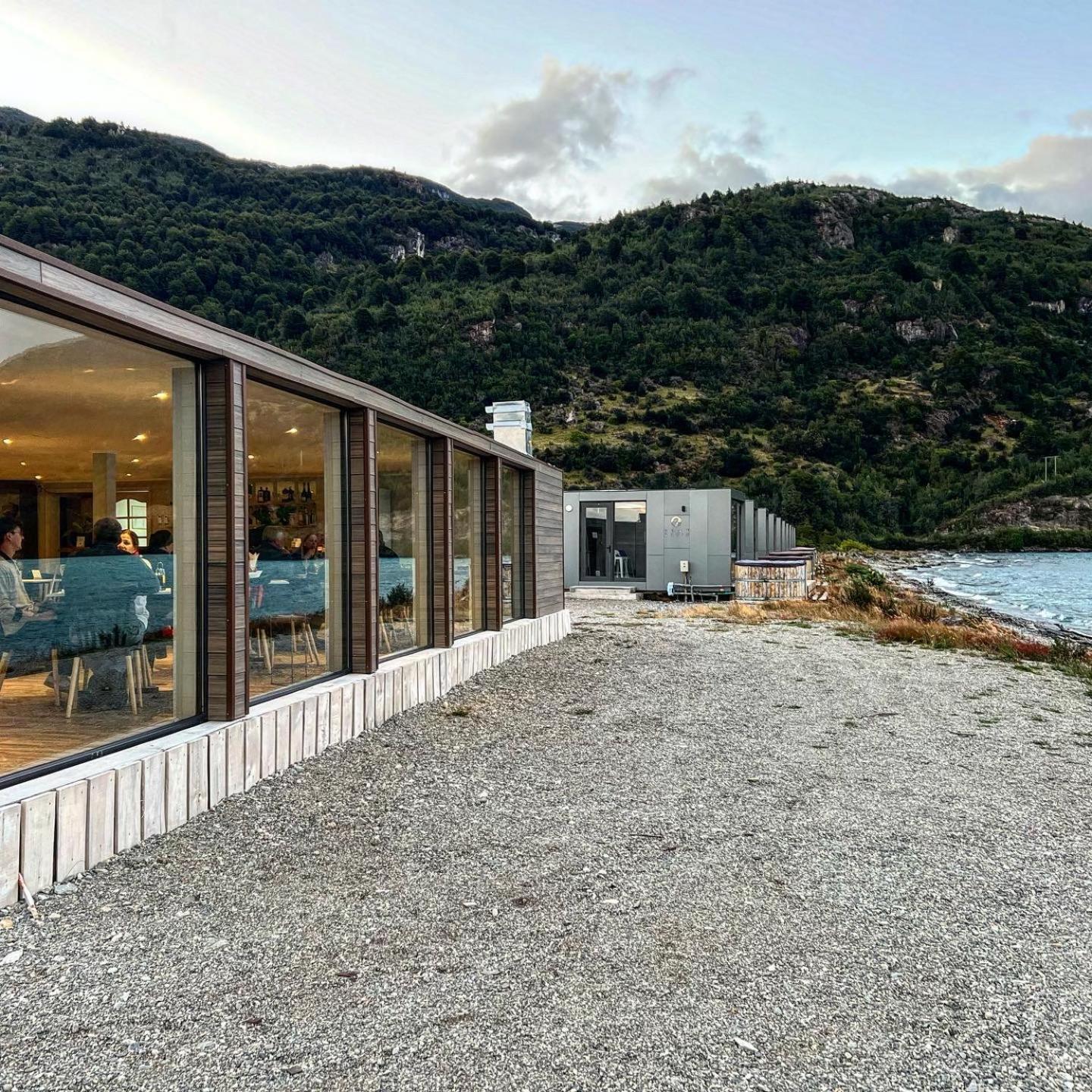 Chelenko Lodge Puerto Tranquilo Exteriör bild